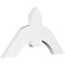 Ekena Millwork Archdale Architectural Grade PVC Gable Bracket, 36"W x 19 1/2"H x 2"D x 6"F, 13/12 Pitch GBP036X20X0206ARC00 - alternate 1